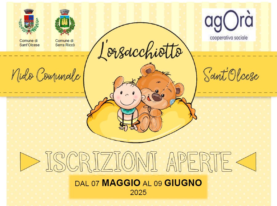 Iscrizione asilo nido lOrsacchiotto anno 2025/2026